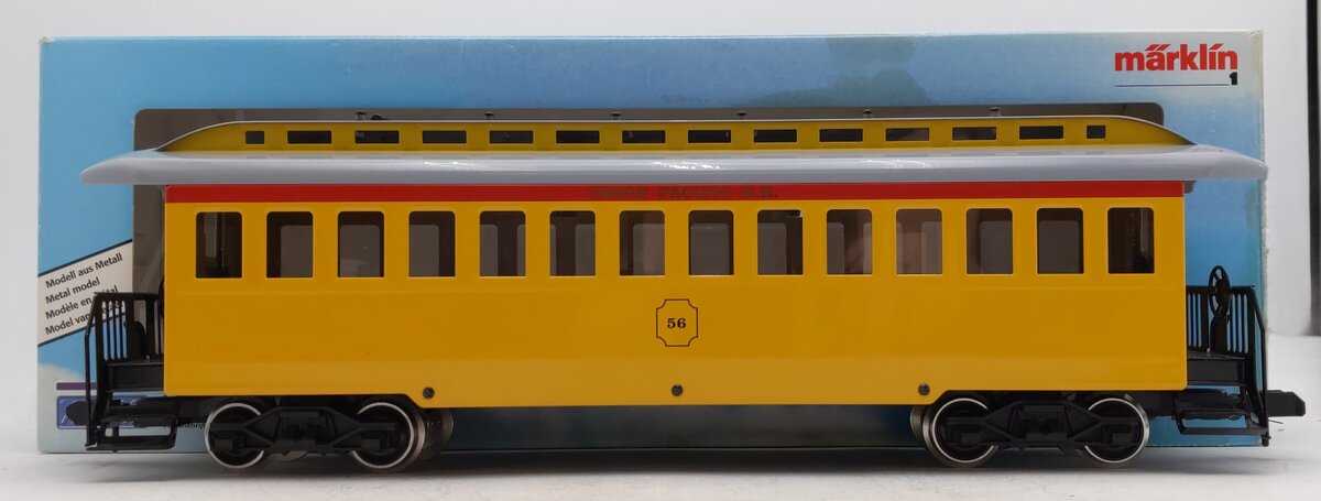 Marklin 54720 G Scale Union Pacific Passenger Car #56 EX/Box