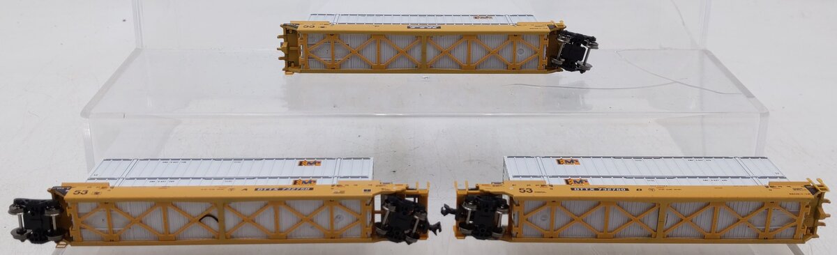 Kato 106-6115 N Scale TTX Gunderson MAXI-IV Double Stack Car Set EX/Box