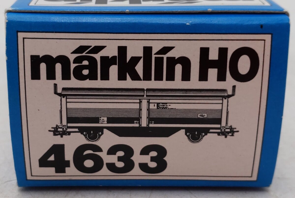 Marklin 4633 HO DB Sliding Door Boxcar VG/Box