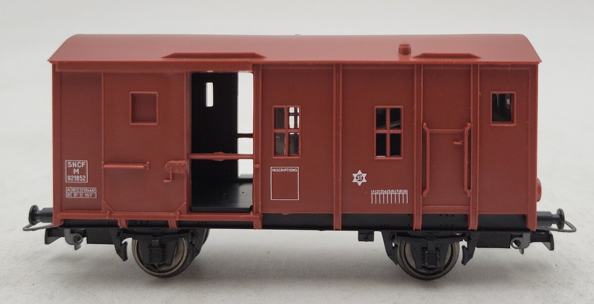 Jouef 648000 HO Scale French Railways Combi Passenger Car #921852 LN/Box