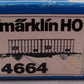 Marklin 4664 HO Scale Flatcar w/ 2 Containers EX/Box