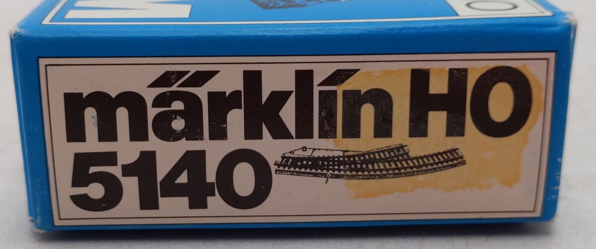 Marklin 5140 HO Curved Electric 2-Way Switches/Turnouts (Pair of 2) EX/Box