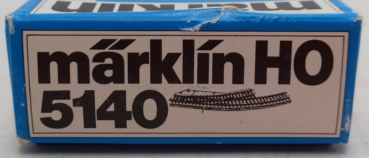 Marklin 5140 HO Curved Electric 2-Way Switches/Turnouts (Pair of 2) EX/Box