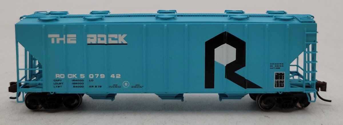 BLMA Models 11039 N PS-4000 Covered Hopper, RI/Rock #507942 LN/Box