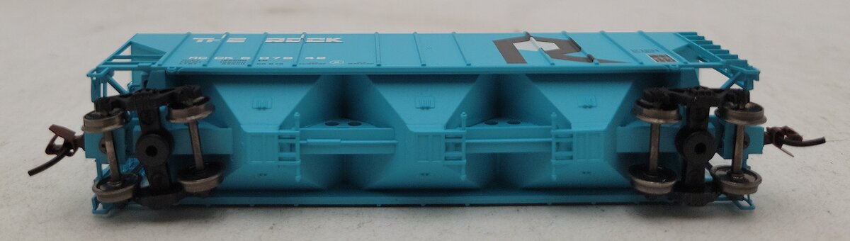 BLMA Models 11039 N PS-4000 Covered Hopper, RI/Rock #507942 LN/Box