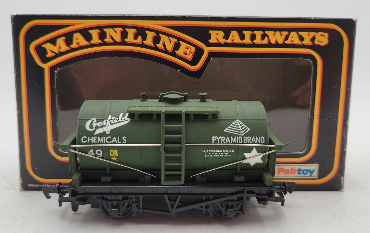 Main Line 37-147 OO Scale Crosfield Chemicals Tank Car #49 EX/Box