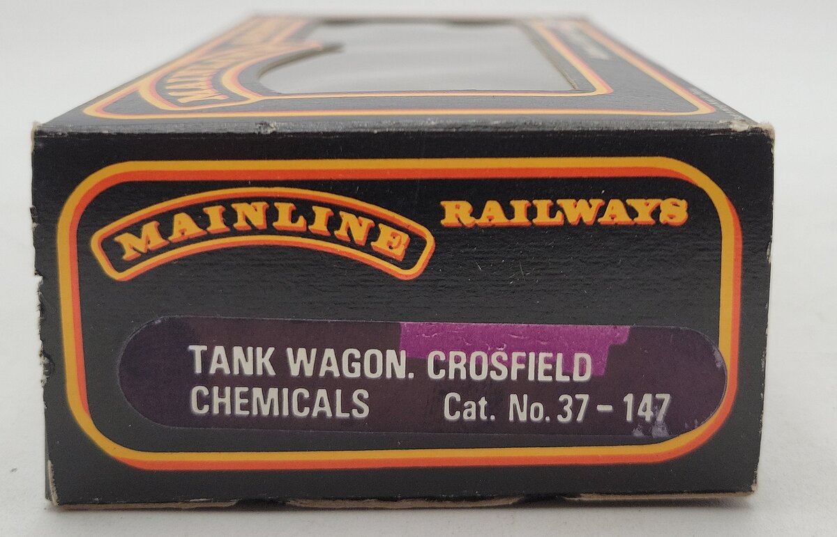 Main Line 37-147 OO Scale Crosfield Chemicals Tank Car #49 EX/Box