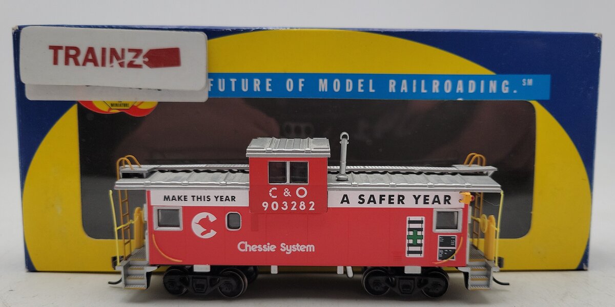 Athearn 7510 HO Scale C&O Chessie System Wide Vision Caboose #903282 LN/Box
