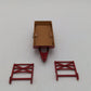 Dinky 320 Die Cast Tan / Red Halesowen Harvest Farm Trailer Set EX/Box