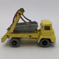 Dinky 966 Die Cast Yellow/Gray Marrel Multi-Bucket Unit W/Clear Plastic Windows EX/Box