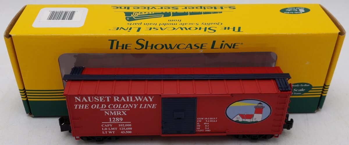 S-Helper 00124 S Modern Nauset Railway The Old Colony Line Boxcar #1289 LN/Box