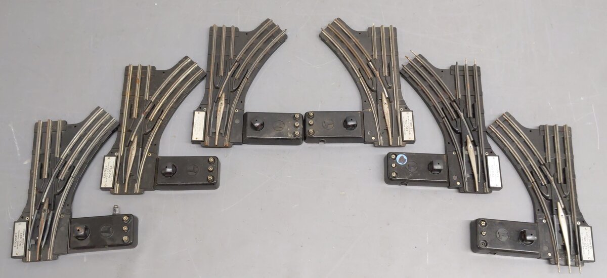 Lionel O22 Vintage O Left-Hand & Right-Hand Electric Remote Switches [6]