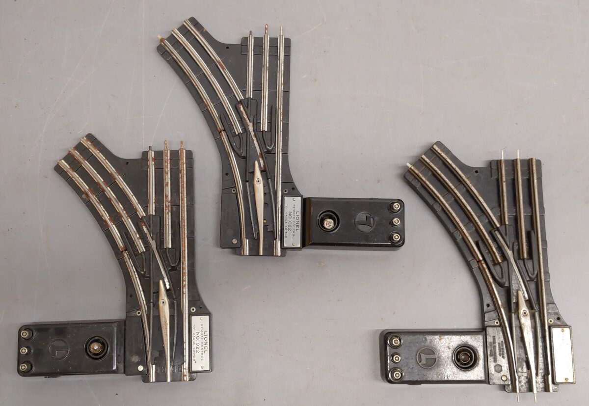 Lionel O22 O Vintage Left-Hand Electric Remote Switches [3]