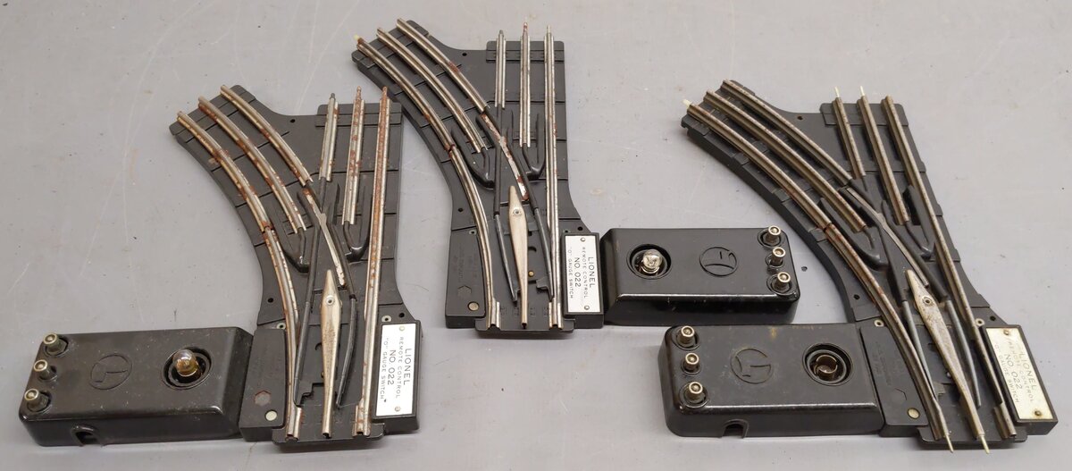 Lionel O22 O Vintage Left-Hand Electric Remote Switches [3]