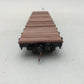 American Models 6012 S New Haven 46' Flatcar- Scale Wheels & Couplers #17184 EX/Box