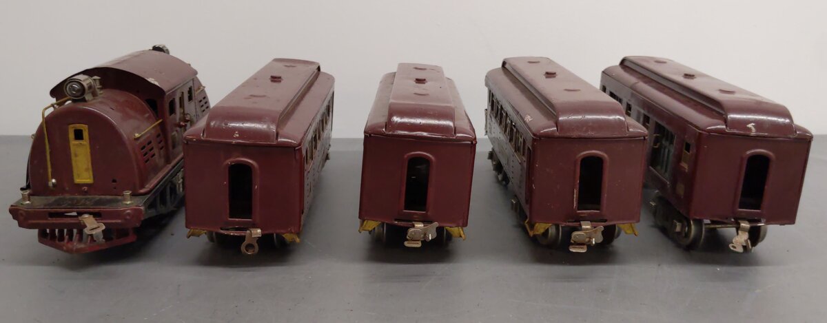 Lionel 380 Vintage Standard Gauge 0-4-0 Electric Locomotive Set