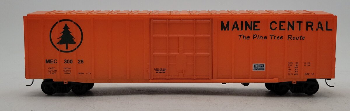 American Models 5003 S Scale MEC 50ft Ribside Boxcar #30025 EX