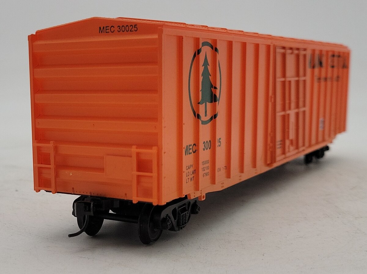 American Models 5003 S Scale MEC 50ft Ribside Boxcar #30025 EX