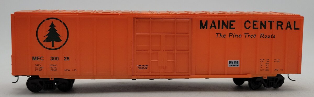 American Models 5003 S Scale MEC 50ft Ribside Boxcar #30025 EX