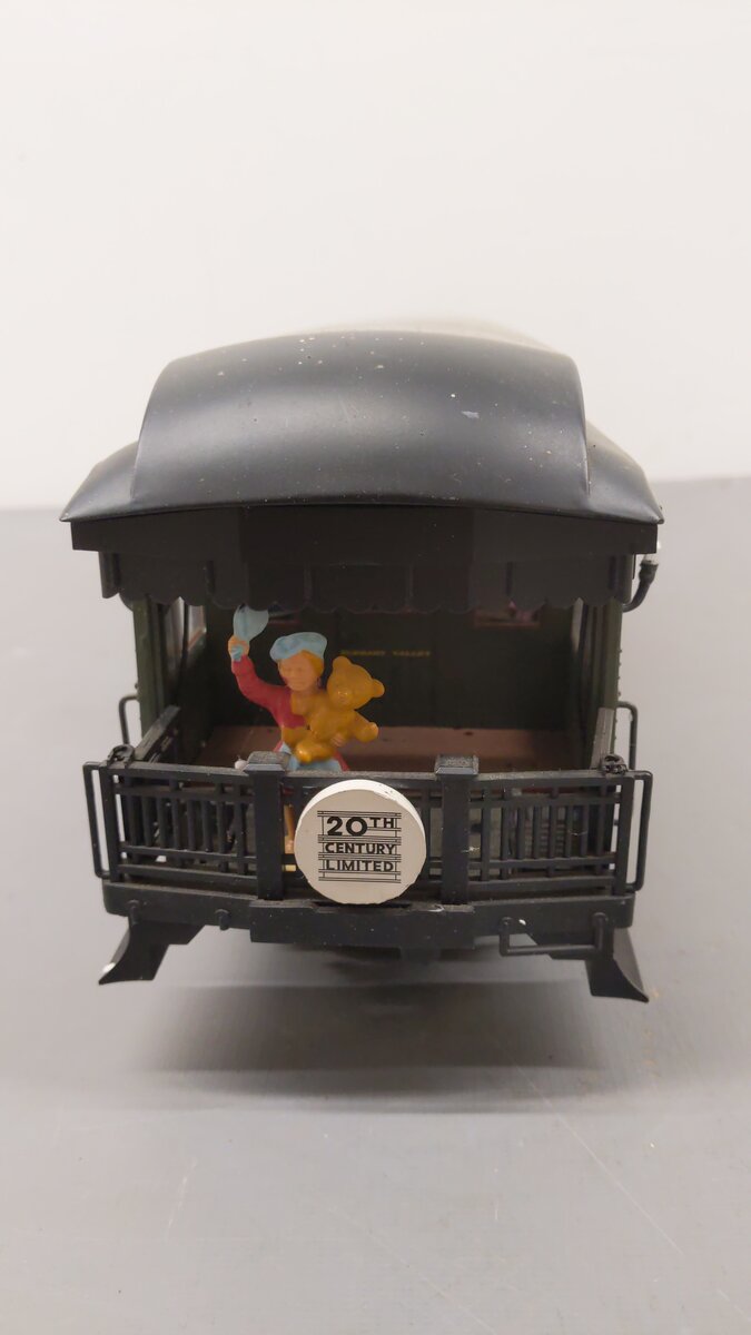 Aristo-Craft 31407 G Scale NYC "Elkhart Valley" Observation Car - Metal Wheels VG/Box
