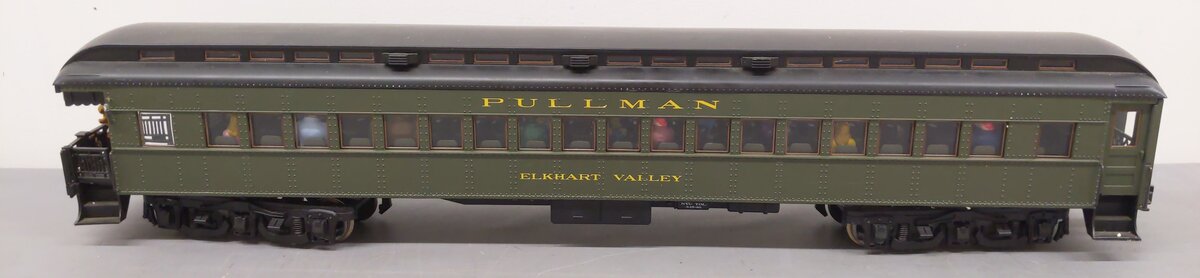Aristo-Craft 31407 G Scale NYC "Elkhart Valley" Observation Car - Metal Wheels VG/Box