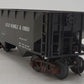 American Models 3270 S Gauge Gulf Mobile & Ohio 2-Bay Hopper w/Load #32417 EX/Box