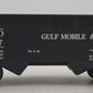 American Models 3270 S Gauge Gulf Mobile & Ohio 2-Bay Hopper w/Load #32417 EX/Box