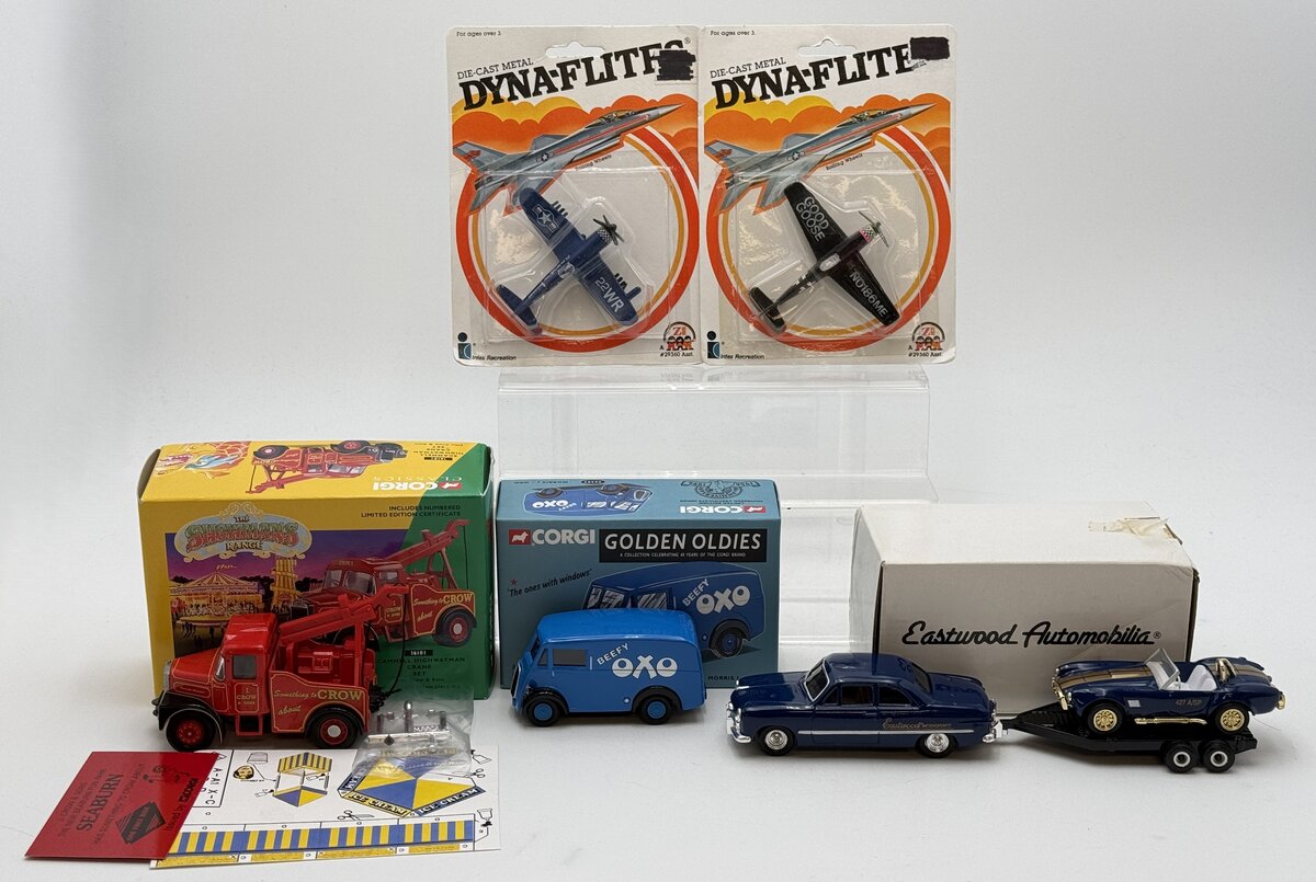 Corgi, Ertl, & Other Diecast Assorted Vehicles [5] LN/Box