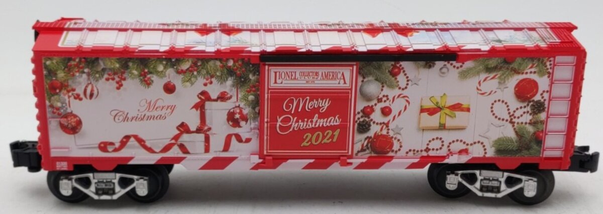 Lionel 2101320 LCCA Christmas Boxcar 2021 NIB