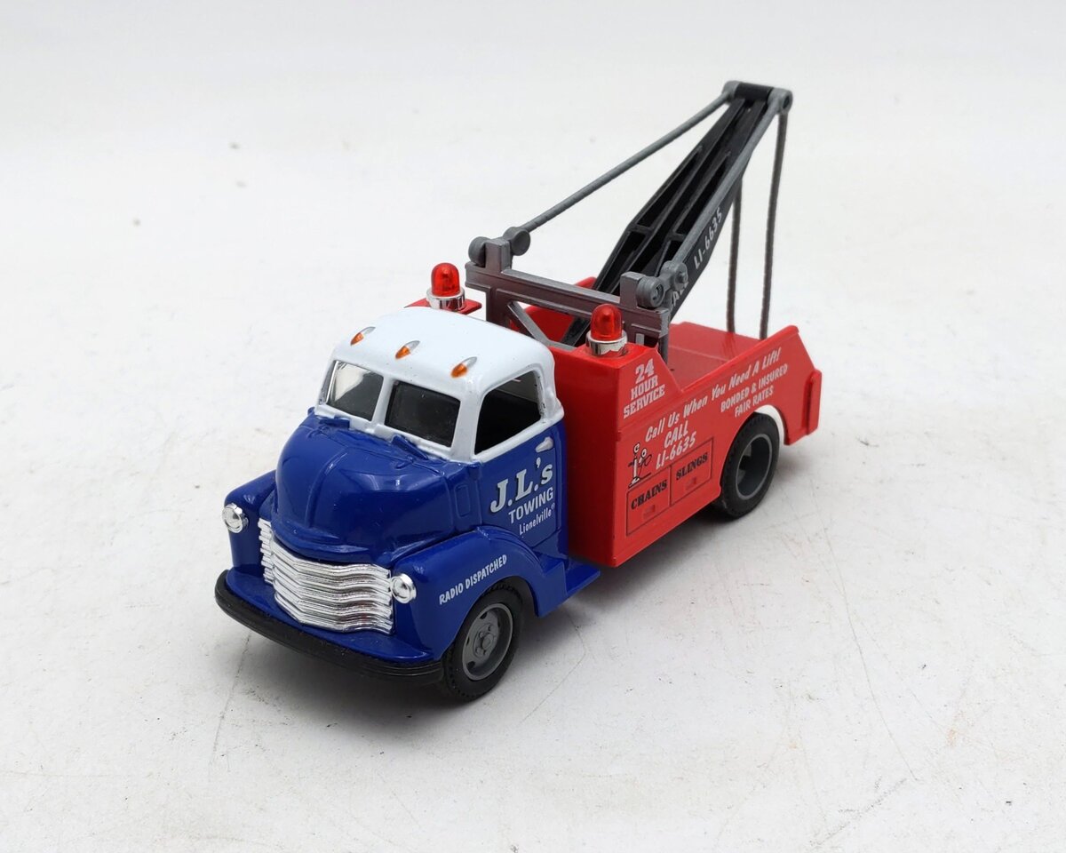 Lionel 426000 1:48 ERTL Lionelville Chevrolet Tow Truck EX