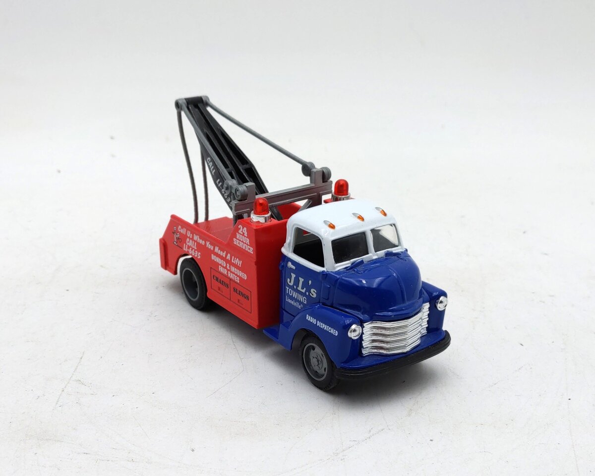 Lionel 426000 1:48 ERTL Lionelville Chevrolet Tow Truck EX