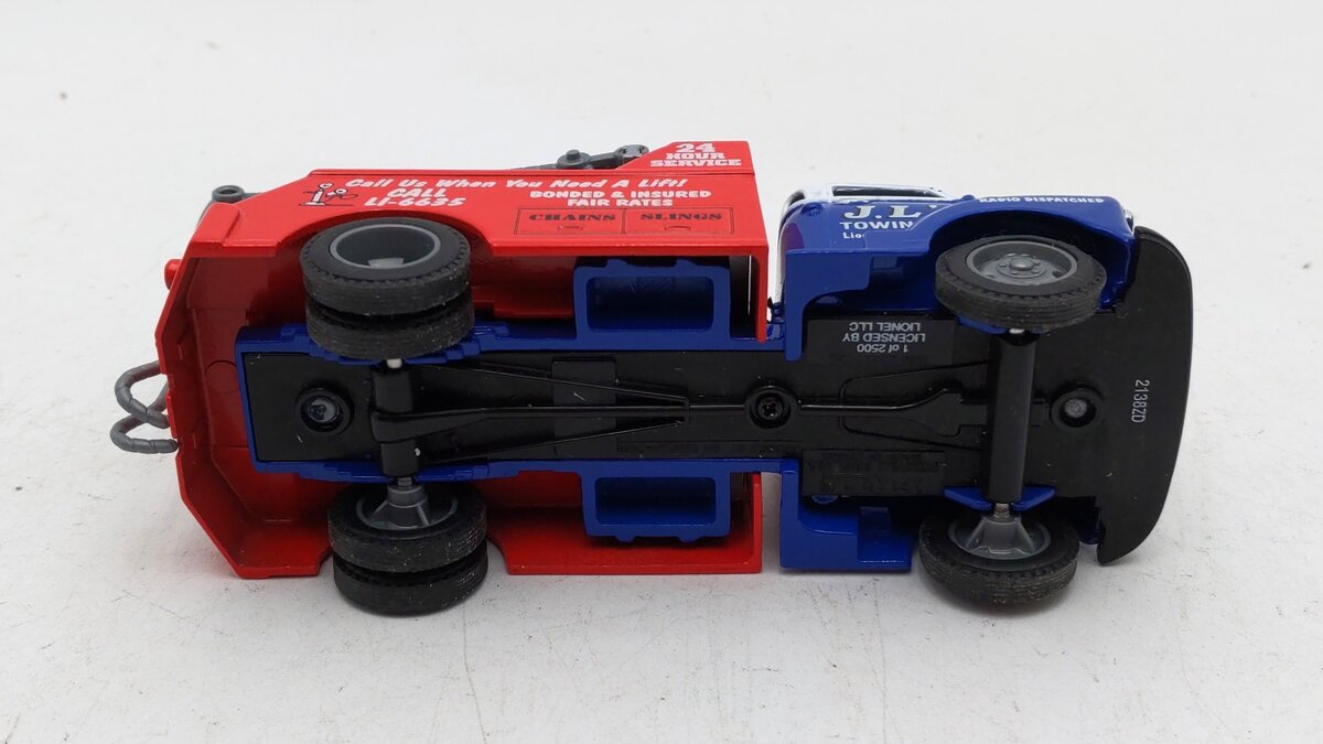Lionel 426000 1:48 ERTL Lionelville Chevrolet Tow Truck EX