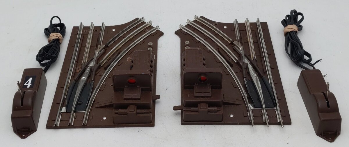 Lionel 6-5125 O27 Gauge Pair of 5121/5122 RC Switches VG