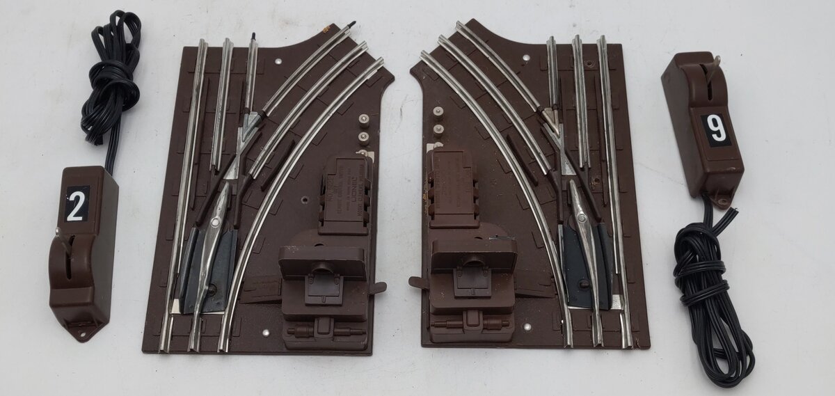 Lionel 6-5125 O27 Gauge Pair of 5121/5122 RC Switches VG