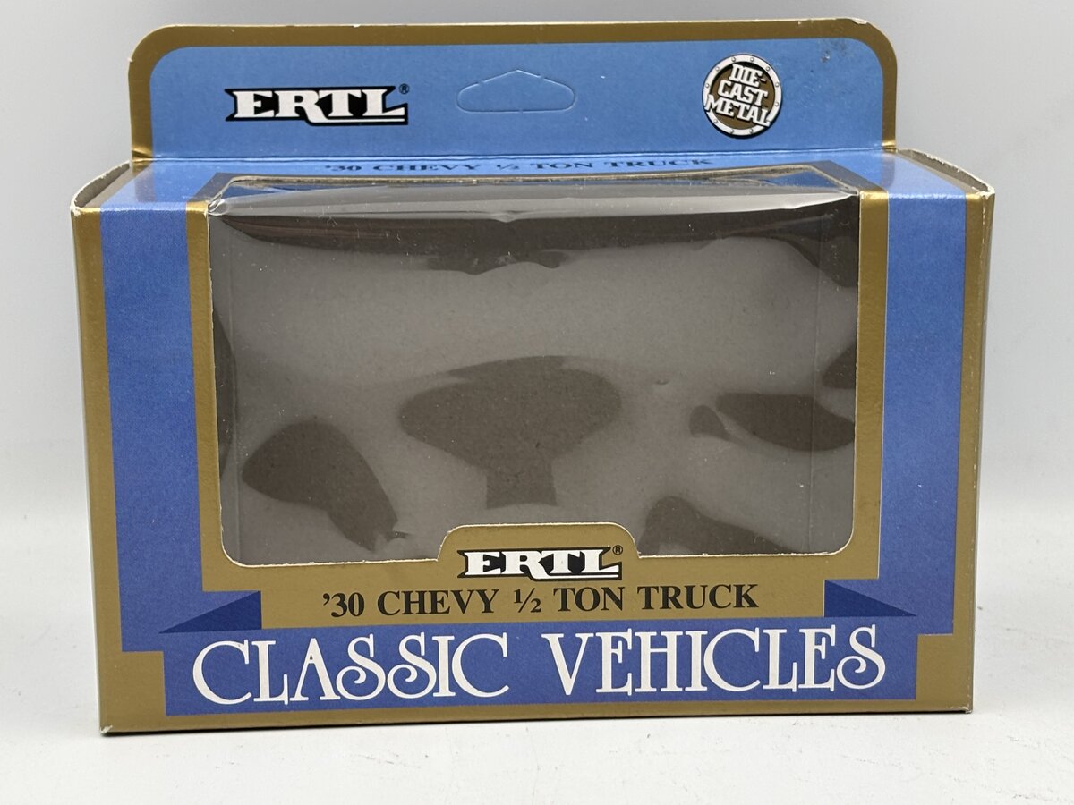 Ertl 2518 1:43 '30 Chevy 1/2 Ton Truck Jefferson Island Salt EX/Box