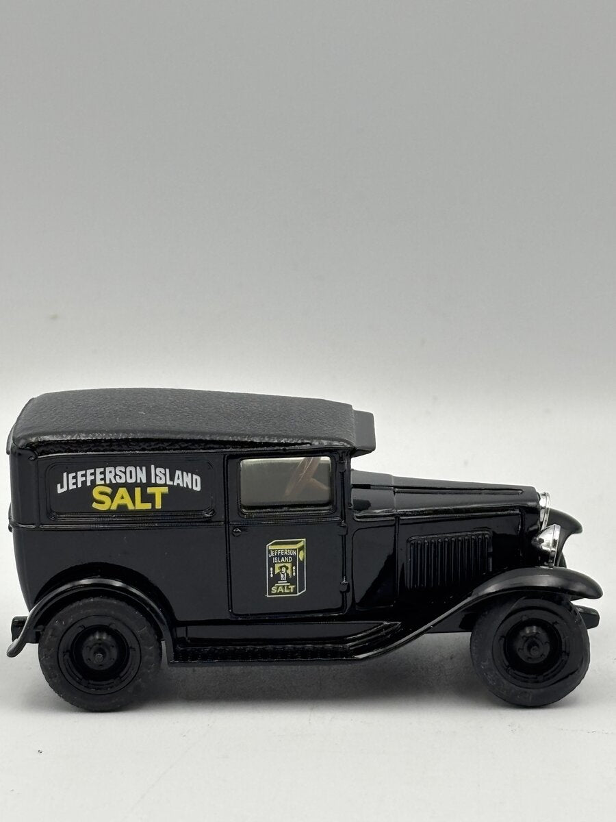 Ertl 2518 1:43 '30 Chevy 1/2 Ton Truck Jefferson Island Salt EX/Box