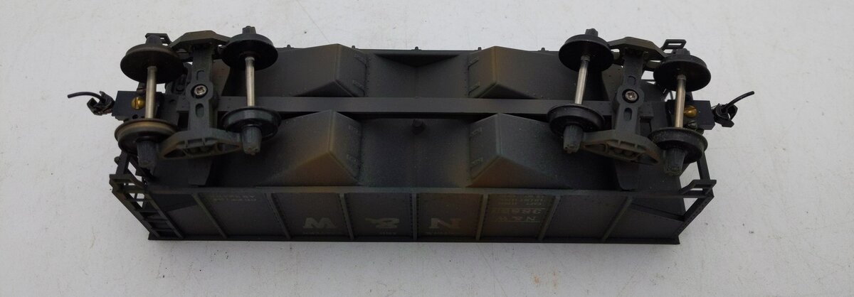 American Models S Scale N&W 2 Bay Hopper EX