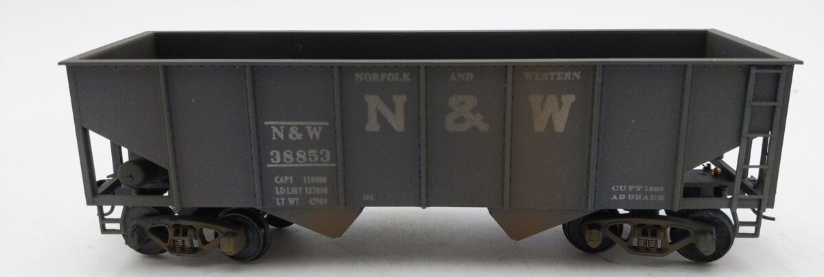 American Models S Scale N&W 2 Bay Hopper EX