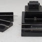 American Flyer Vintage S Left/Right Switches & Uncoupler Track [3] VG