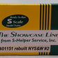 S-Helper 01151 S Scale New York Susquehanna & Western Susie-Q Boxcar #521 EX/Box