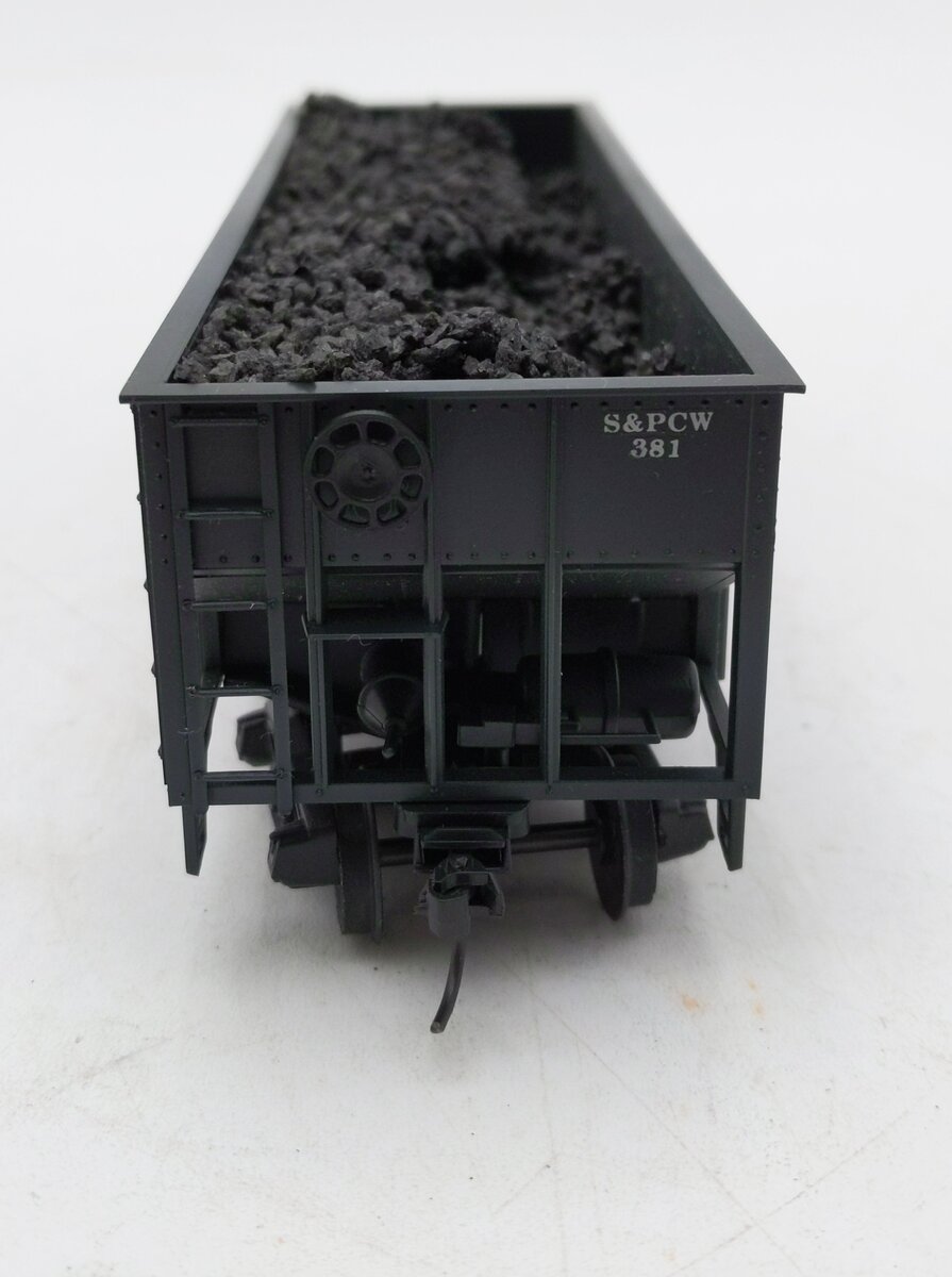 American Models S Scale S&PCW 2 Bay Hopper W/Load #381 EX/Box