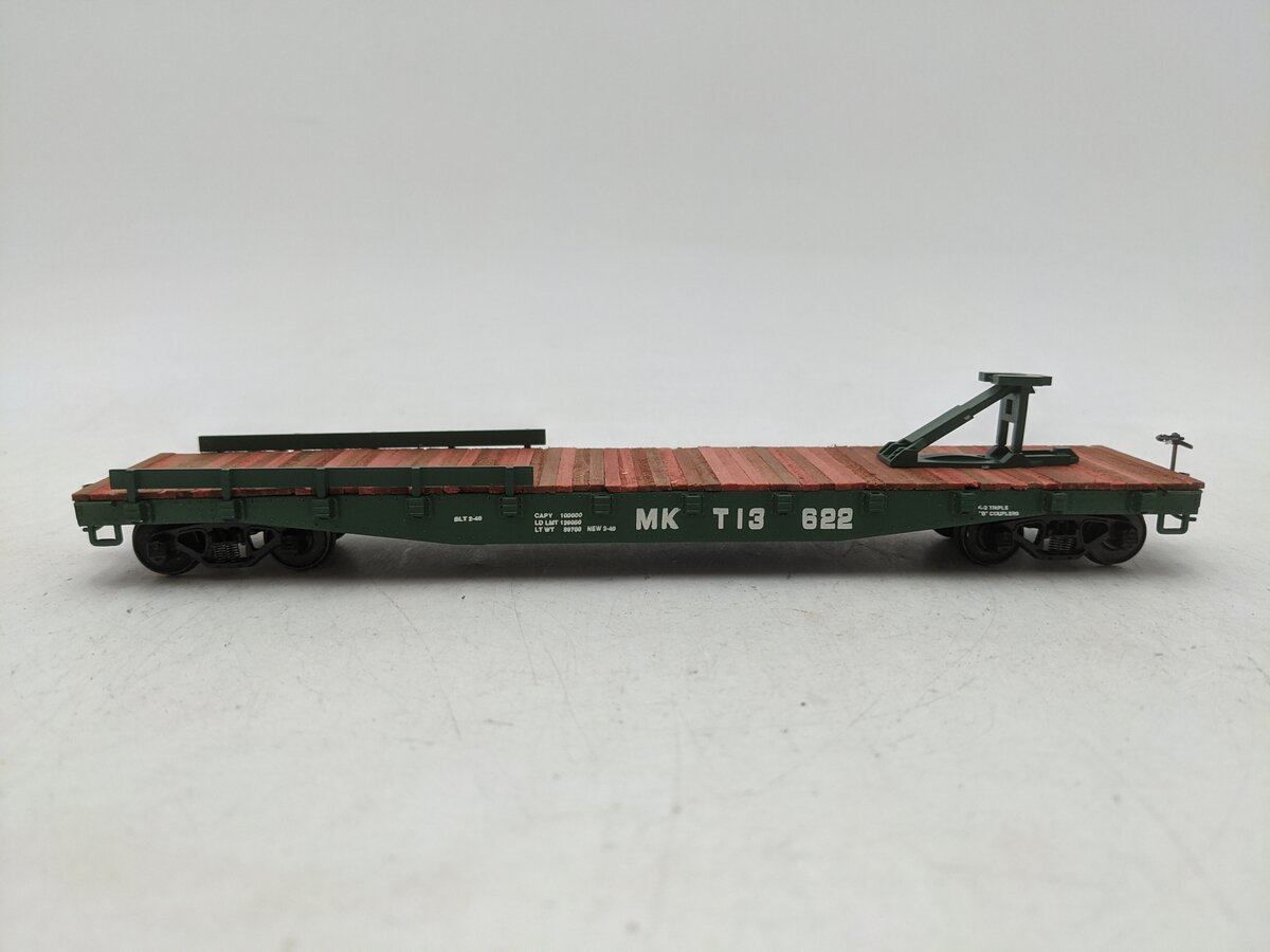 American Models 6026 S Scale (Scale) MKT 46' Flat Car EX/Box