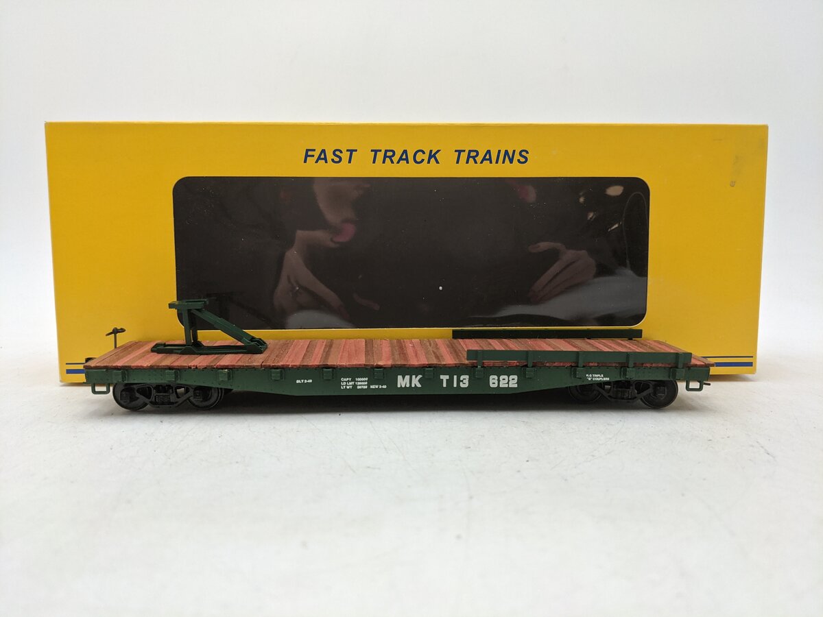 American Models 6026 S Scale (Scale) MKT 46' Flat Car EX/Box
