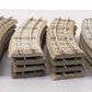 American Flyer 727 Vintage S Curved Rubber Roadbed Sections w/ Track (23)