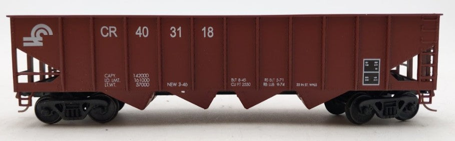 American Models 3454 S Scale Conrail 4-Bay Hopper Car #403118 LN/Box