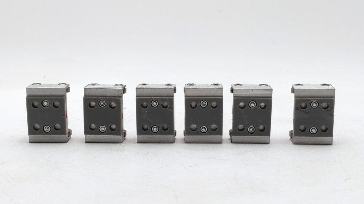 Proses Model Railway RR-O-06 Rollers w/o Drive Wheel Cleaners EX/Box
