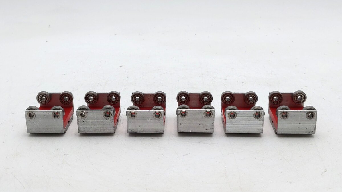 Proses Model Railway RR-O-06 Rollers w/o Drive Wheel Cleaners EX/Box