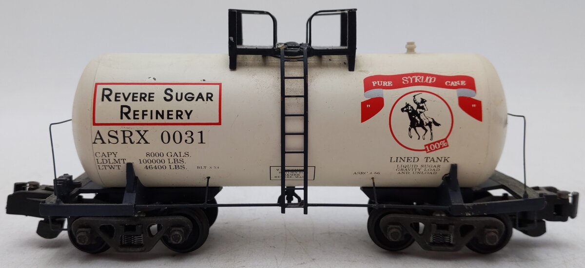 RSSVP Models 0031 S Scale Revere Sugar Co. 8,000 Gal Tank Car VG/Box