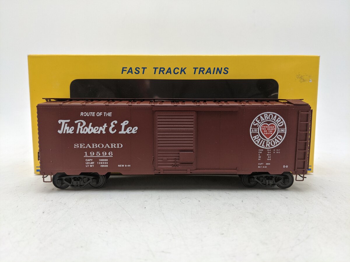 American Models 1116LL S Scale Seaboard 40' Box Car (Scale Wheels) #19588 EX/Box
