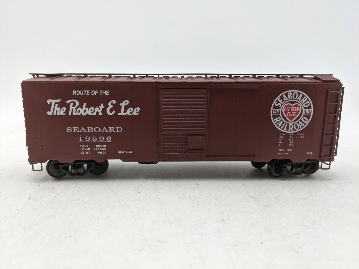 American Models 1116LL S Scale Seaboard 40' Box Car (Scale Wheels) #19588 EX/Box